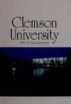 Clemson Catalog, Vol 66