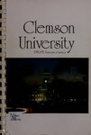 Clemson Catalog, Vol 65