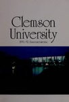 Clemson Catalog, 1991-1992, Volume 66