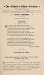 Clemson Chronicle, 1898-1899 by Clemson University