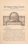 Clemson Chronicle, 1905-1906 by Clemson University