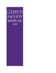 Faculty Manual, 2020-2021 by Clemson University