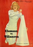 Villanova vs Clemson (9/27/1952) by Clemson University