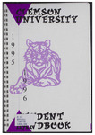 Clemson University student handbook, 1995-1996 by Clemson University